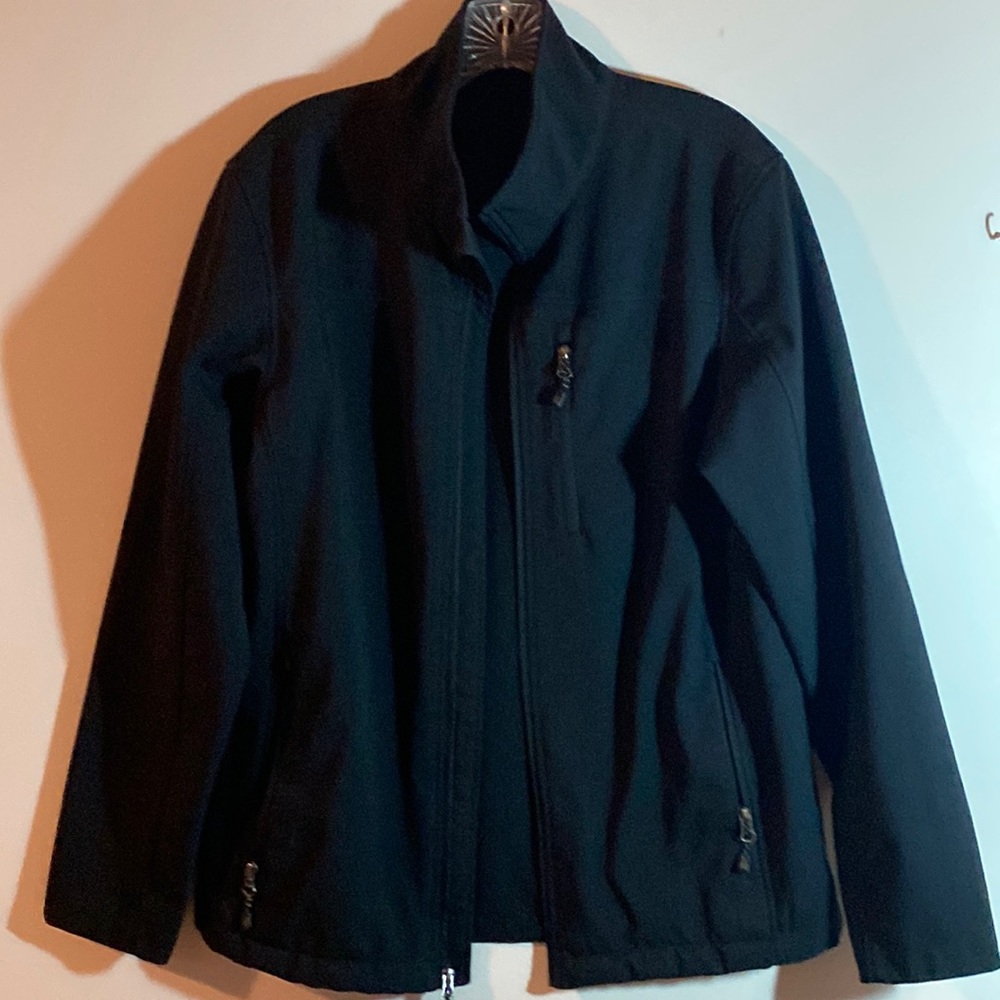 SWISSTECH Men's, zip-up, soft shell jacket